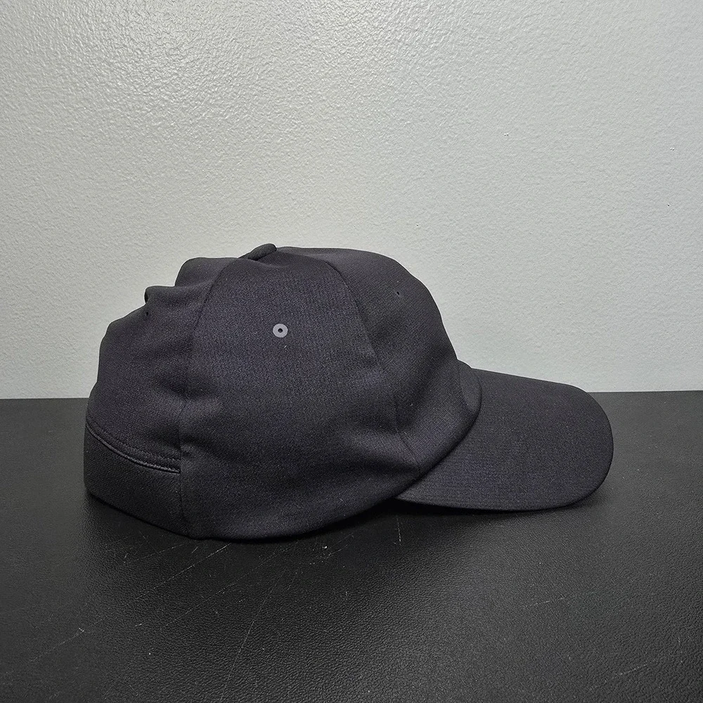 Lululemon Hat Cap Womens One Size Black Reflective Lined Run Performance Gym